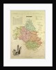 Map of Aveyron France by Anonymous