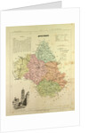 Map of Aveyron France by Anonymous