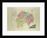 Map of Cantal France by Anonymous