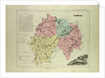 Map of Cantal France by Anonymous