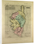 Map of Corse France by Anonymous