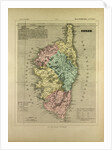 Map of Corse France by Anonymous