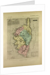 Map of Corse France by Anonymous