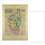 Map of Corse France by Anonymous