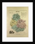 Map of Côte D'or France by Anonymous