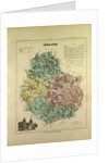 Map of Côte D'or France by Anonymous