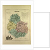 Map of Côte D'or France by Anonymous
