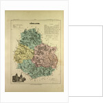 Map of Côte D'or France by Anonymous
