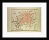 Map of Dijon France by Anonymous