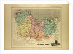 Map of Côtes Du Nord France by Anonymous
