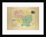 Map of Creuse France by Anonymous