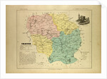 Map of Creuse France by Anonymous