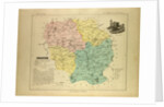 Map of Creuse France by Anonymous