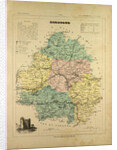 Map of Dordogne France by Anonymous