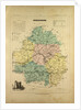 Map of Dordogne France by Anonymous