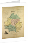 Map of Dordogne France by Anonymous