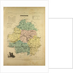 Map of Dordogne France by Anonymous