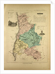 Map of Drôme France by Anonymous