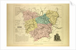 Map of Eure France by Anonymous