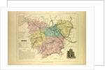 Map of Eure France by Anonymous