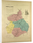 Map of Eure Et Loir France by Anonymous