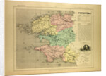 Map of Finistère France by Anonymous