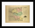 Map of Finistère France by Anonymous
