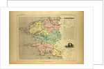 Map of Finistère France by Anonymous