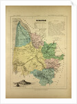 Map of Gironde France by Anonymous