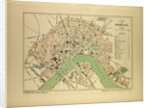 Map of Bordeaux France by Anonymous