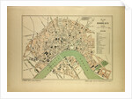 Map of Bordeaux France by Anonymous