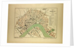 Map of Bordeaux France by Anonymous
