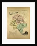 Map of Indre Et Loire France by Anonymous