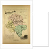 Map of Indre Et Loire France by Anonymous