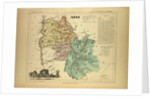 Map of Isère France by Anonymous