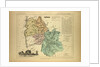 Map of Isère France by Anonymous