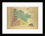Map of Landes France by Anonymous