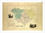 Map of Haute Loire France by Anonymous