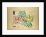 Map of Loiret France by Anonymous
