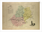 Map of Lot France by Anonymous