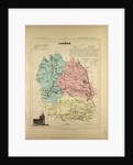 Map of Lozère France by Anonymous