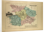 Map of Maine Et Loire France by Anonymous