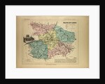 Map of Maine Et Loire France by Anonymous