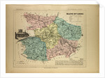 Map of Maine Et Loire France by Anonymous