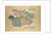 Map of Maine Et Loire France by Anonymous