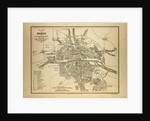 Map of Paris France by Anonymous