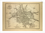 Map of Paris France by Anonymous