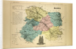 Map of Marne France by Anonymous