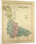 Map of Meurthe Et Moselle France by Anonymous