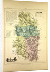 Map of Meuse France by Anonymous